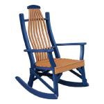 Cedar on Patriot Blue